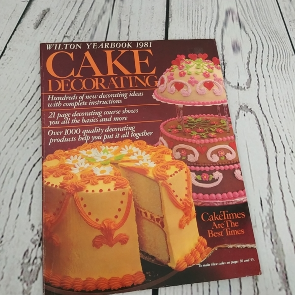 Wilton Yearbook 1981‎ Cake Decorating Book Magazine
